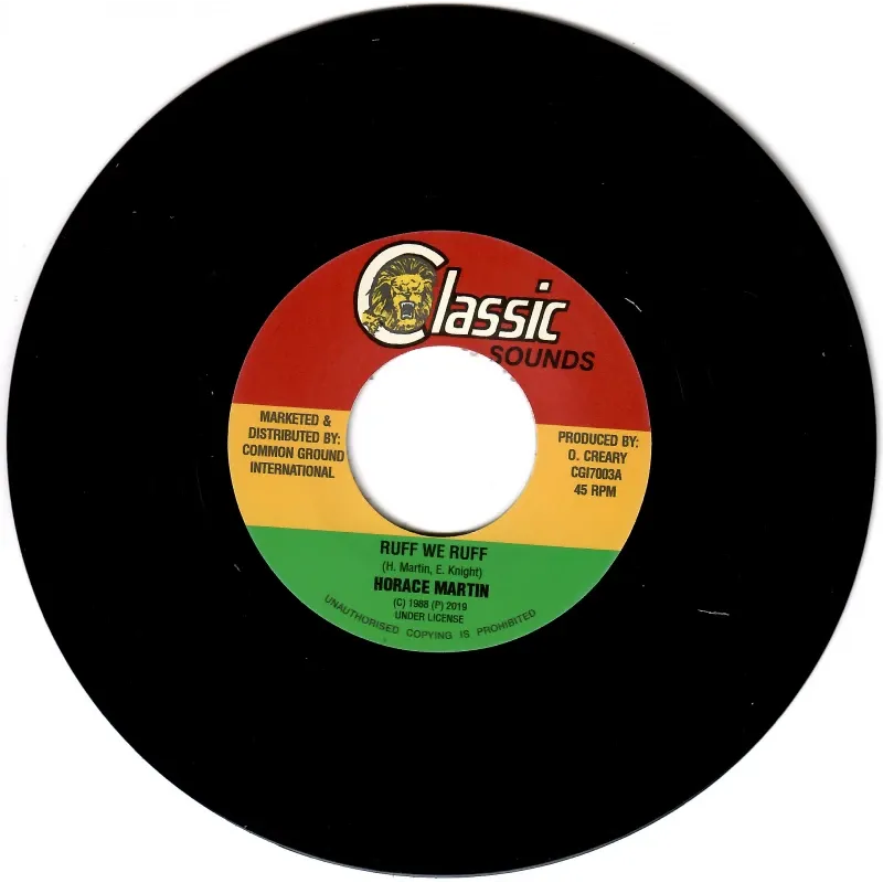 Horace Martin - Ruff We Ruff | Classic Sounds (CGI7003)