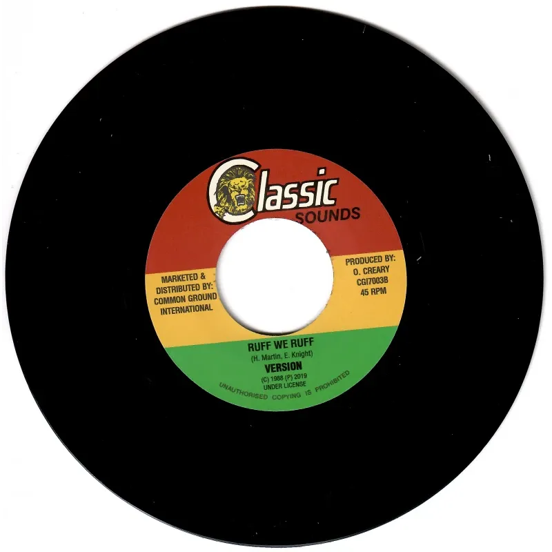 Horace Martin - Ruff We Ruff | Classic Sounds (CGI7003) - 2