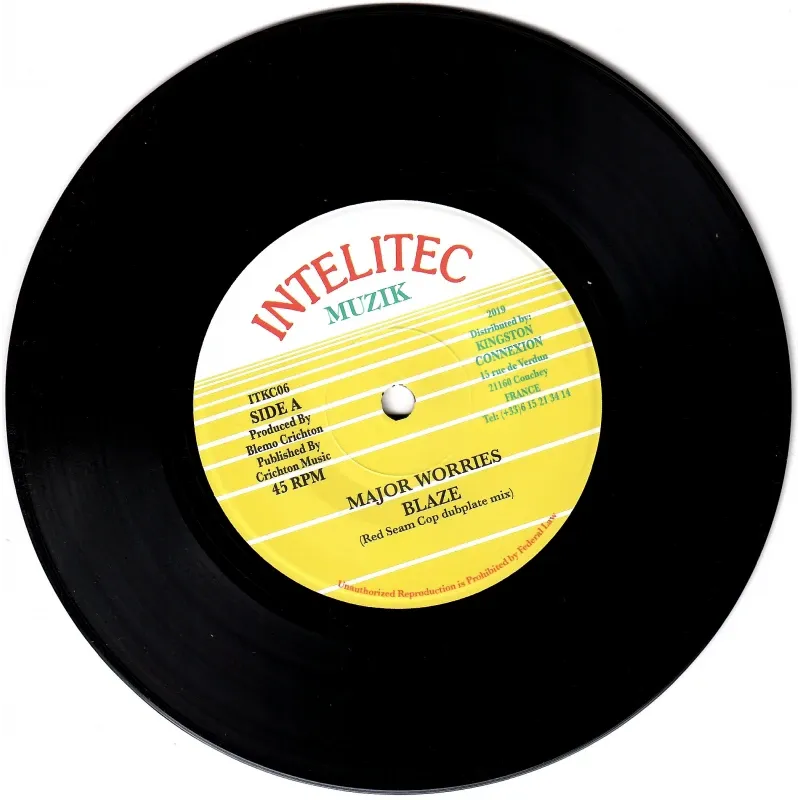 Major Worries - Blaze (Red Seam Cop Dubplate Mix) | Intelitec Muzik (ITKC06)