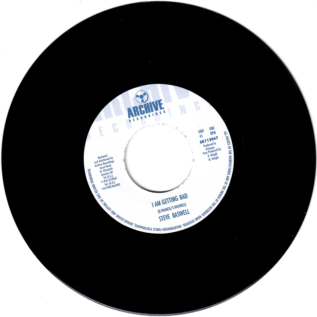 Steve Boswell - I Am Getting Bad | Archive Recordings (AR112067) - main Steve Boswell - I Am Getting Bad | Archive Recordings (AR112067) - main