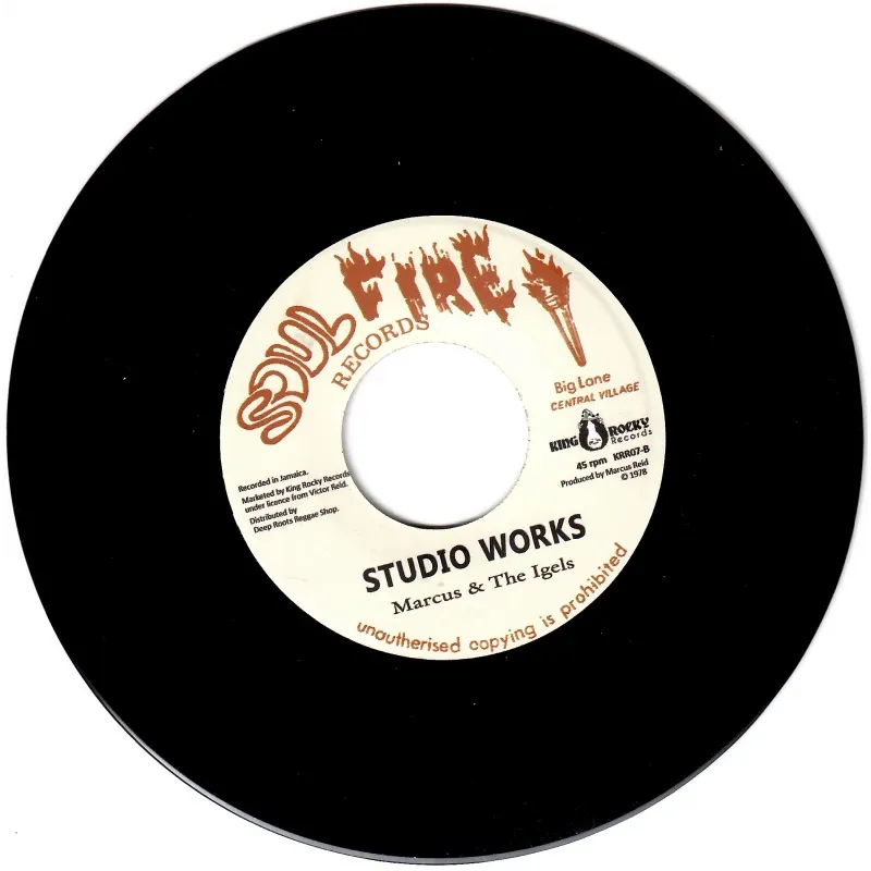 Marcus & The Igels - Growing Taller / Studio Works | King Rocky Records (KRR07) - 2 Marcus & The Igels - Growing Taller / Studio Works | King Rocky Records (KRR07) - 2