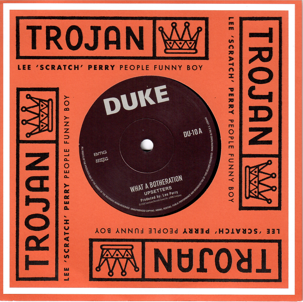 The Upsetters / The Inspirations - What A Botheration / Stand By Me | Duke Records (DU-10) - main The Upsetters / The Inspirations - What A Botheration / Stand By Me | Duke Records (DU-10) - main