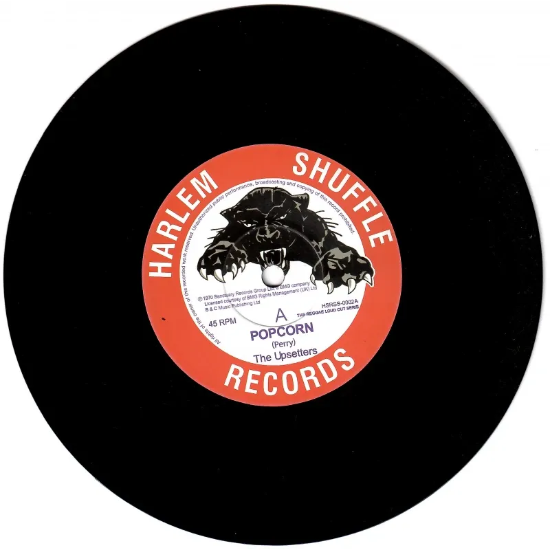 The Upsetters / Dave Barker & The Upsetters - Popcorn / Tight Spot | Harlem Shuffle Records (HSRSS-0002)