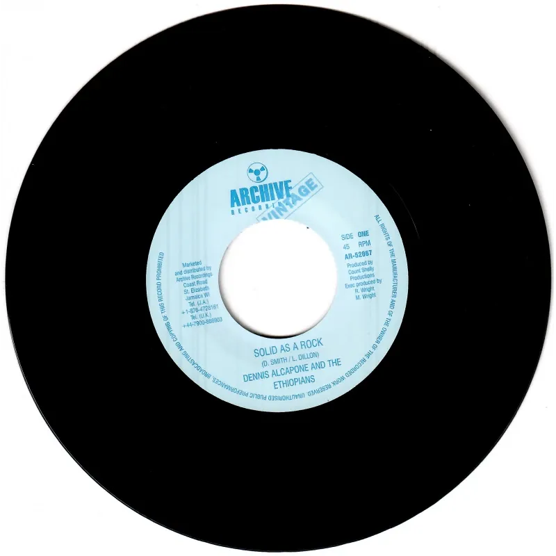 Dennis Alcapone / Mighty Soul Rebels - Solid As A Rock / Judgement Day Is Near | Not On Label (AR7043)