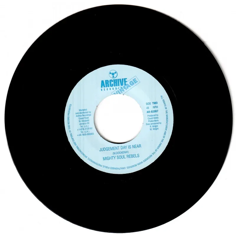 Dennis Alcapone / Mighty Soul Rebels - Solid As A Rock / Judgement Day Is Near | Not On Label (AR7043) - 2 Dennis Alcapone / Mighty Soul Rebels - Solid As A Rock / Judgement Day Is Near | Not On Label (AR7043) - 2