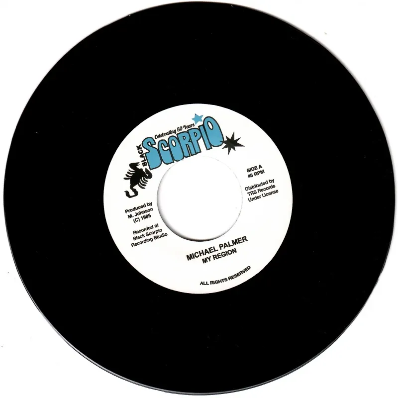 Michael Palmer / Dean Fraser - My Region / Champion Of Society | Black Scorpio (TRS-BS-8)
