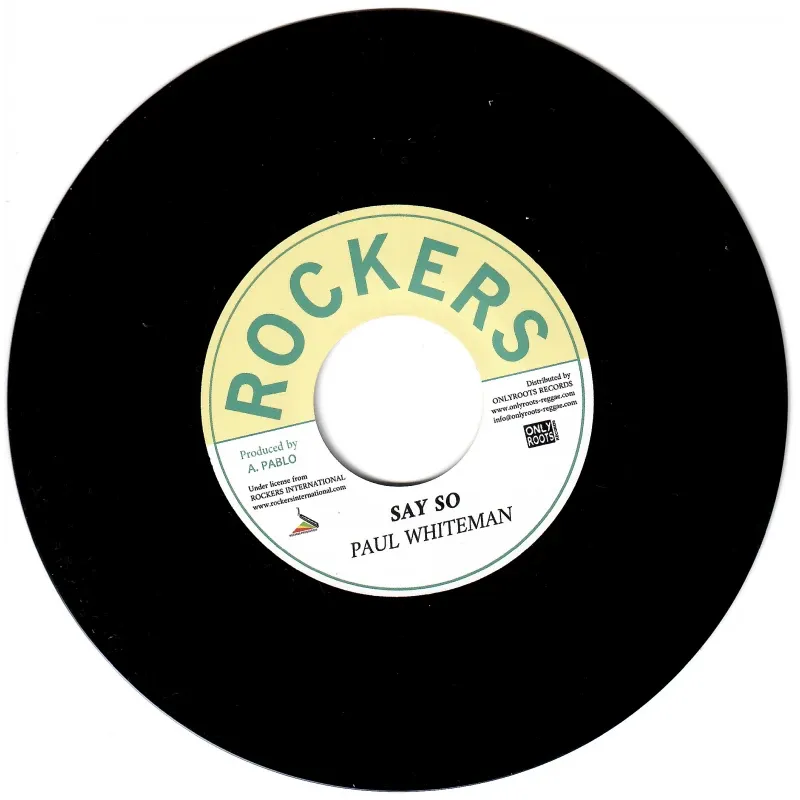 Paul Whiteman - Say So | Rockers (OR119-A) - main