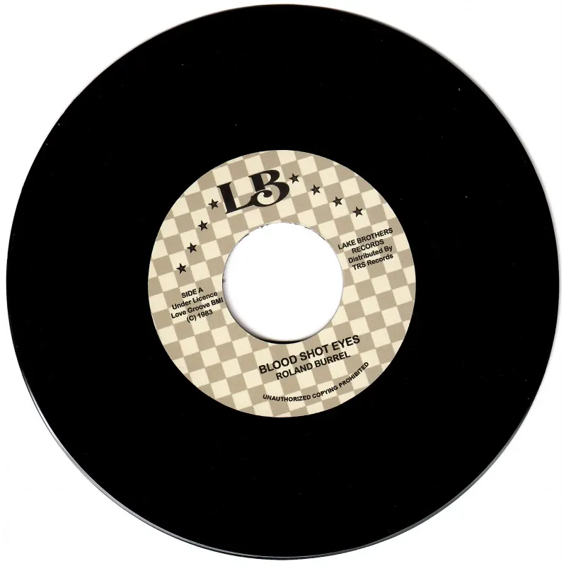 Roland Burrell - Blood Shot Eyes | Lake Brothers Records (TRS-LB-1) - main