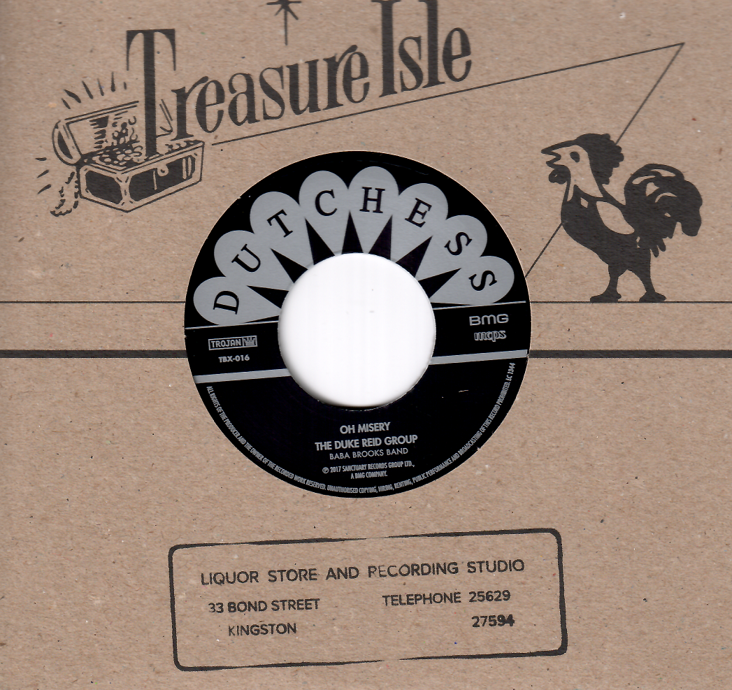 Duke Reid Group / The Rio Grandes - Oh Misery / Fooling Around | Dutchess (TBX-016) - main