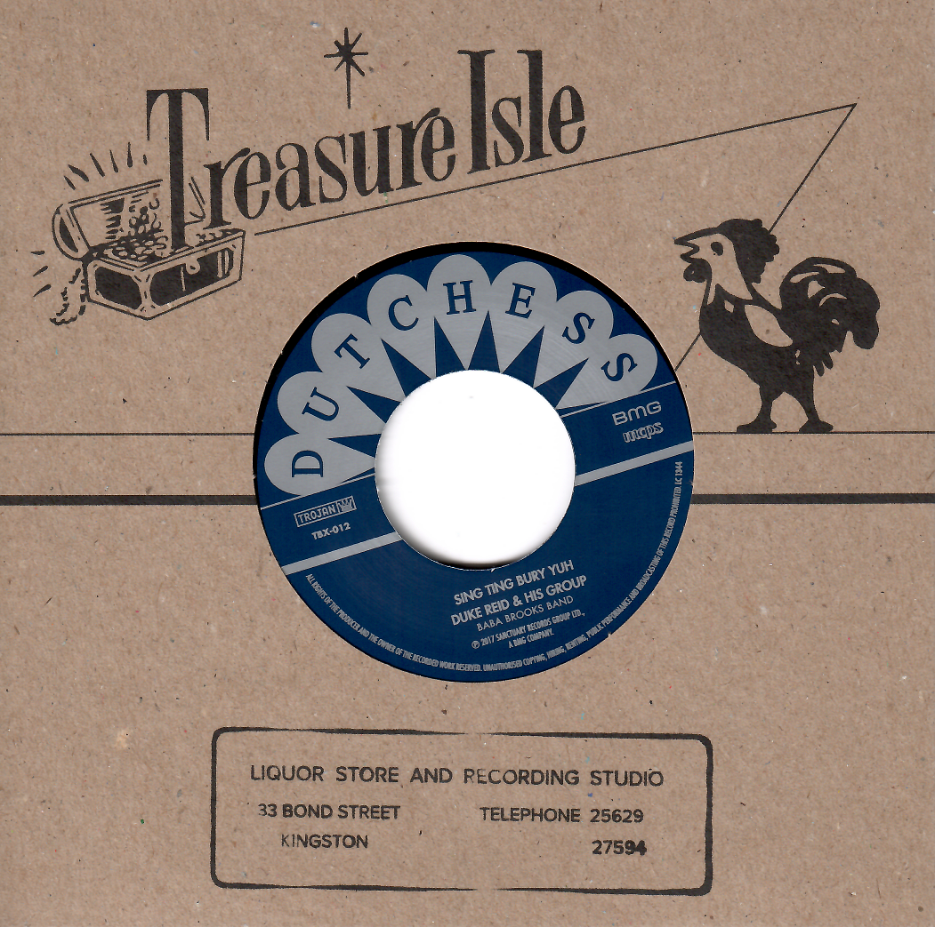 Owen & Leon Silvera / Duke Reid Group - Love Me Or Leave Me / Sing Ting Bury Yuh | Dutchess (TBX-012) - 2