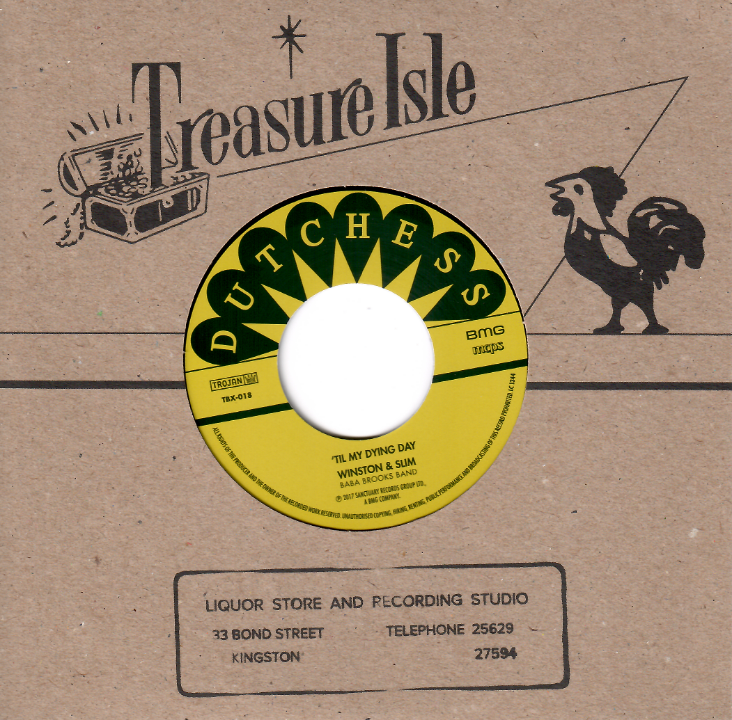 Winston & Slim / Lynn Taitt - 'Til My Dying Day / Road To Nowhere | Dutchess (TBX-018)