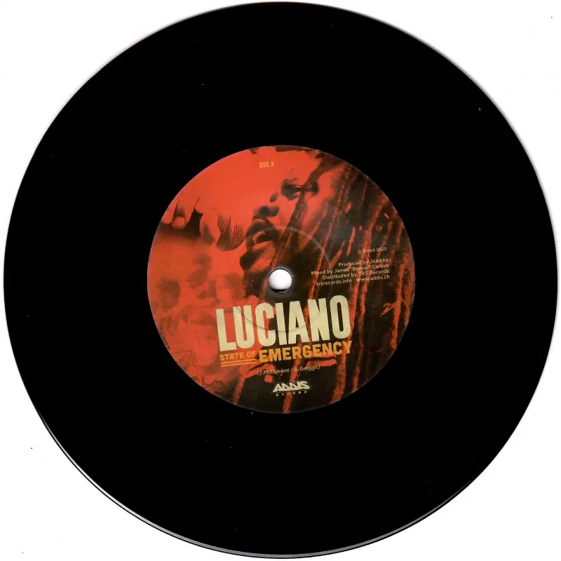 Luciano - State Of Emergency | Addis Records (TRS-ADDIS-1) - main Luciano - State Of Emergency | Addis Records (TRS-ADDIS-1) - main