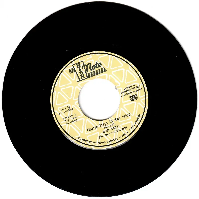 Bob Andy And The Revolutionarys - Ghetto Stays In The Mind | High Note (or124) - main