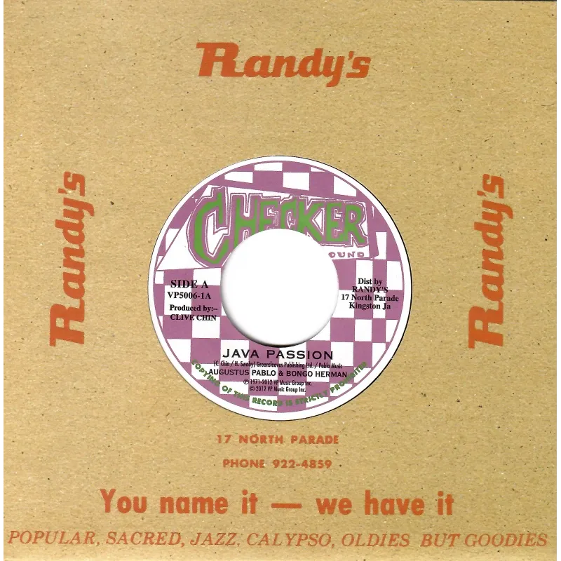 Dennis Alcapone / Impact All Stars - Mava / Mava Passion | Checker Sound (VP5006) - main