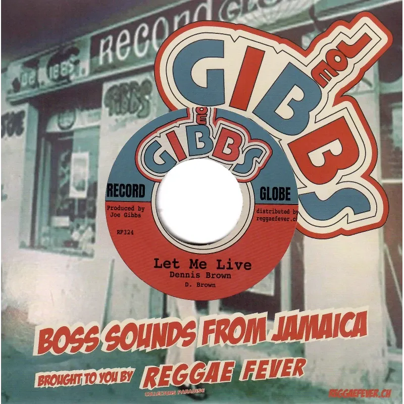 Dennis Brown - Let Me Live | Joe Gibbs Record Globe (RF324) - main