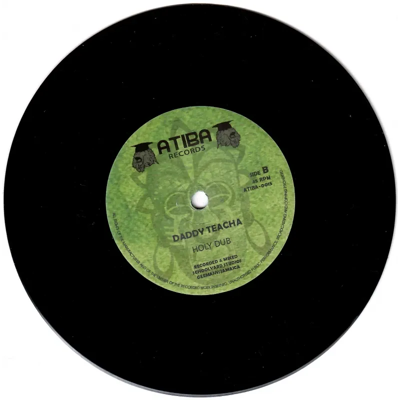 Daddy Teacha - Holy Holy Oh | Atiba Records (ATIBA-001S) - 2
