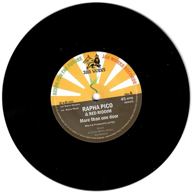 Rapha Pico & Red Riddim - More Than One Door | Jah Works (JW047S) - main