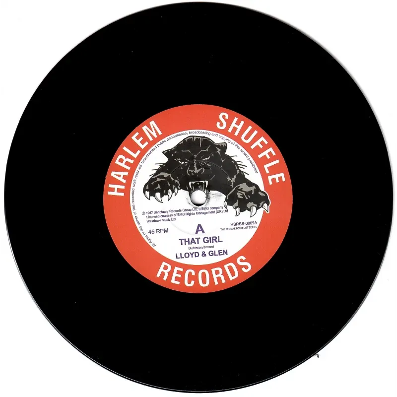 Lloyd & Glen - That Girl / You Got Me Going | Harlem Shuffle Records (HSRSS-0009)