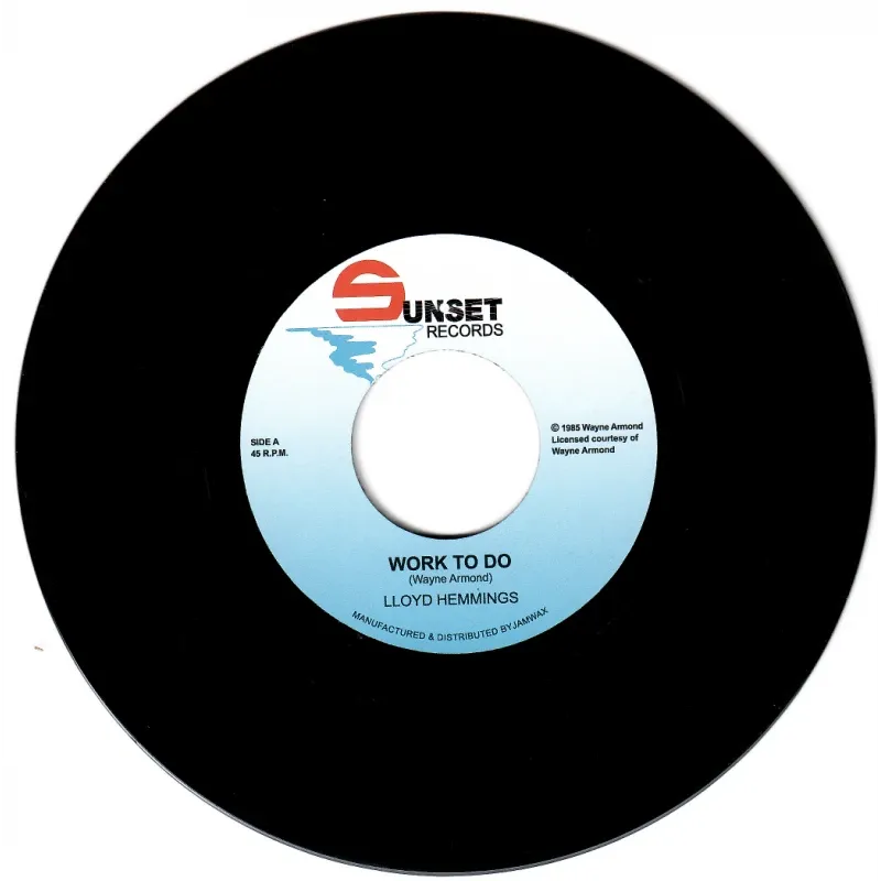 Lloyd Hemmings - Work To Do | Sunset Records (none)