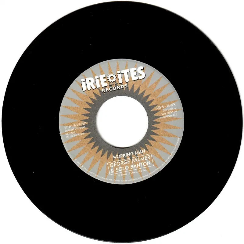 George Palmer & Lion D / George Palmer & Solo Banton - Come We Just A Come / Working Man | Irie Ites Records (II 7" 24.1) - 2 George Palmer & Lion D / George Palmer & Solo Banton - Come We Just A Come / Working Man | Irie Ites Records (II 7" 24.1) - 2