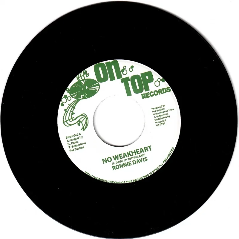 Ronnie Davis - No Weakheart | On Top Records (OT-0706) - main