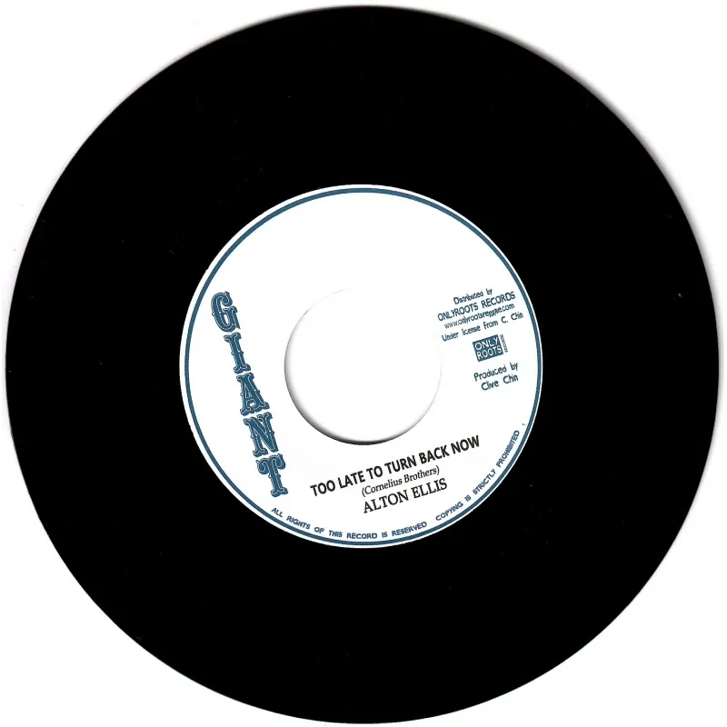 Alton Ellis / Agustus Pablo - Too Late To Turn Back Now / Too Late | Giant (OR129) - main