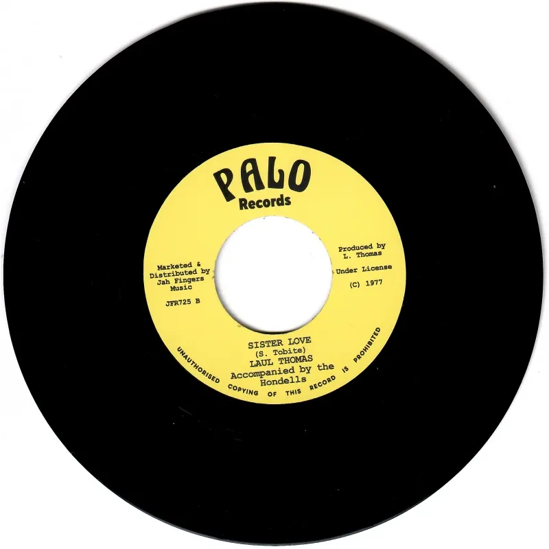 Laul Thomas , The Hondells - Talk The Truth / Sister Love | Palo Records (JFR725) - 2