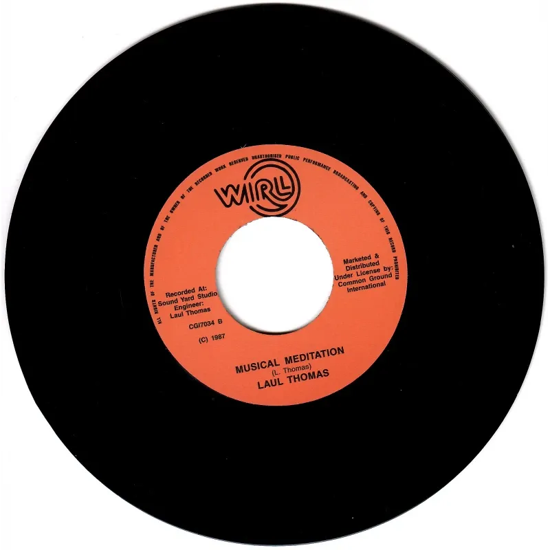 Laul Thomas - Jammin To The Rockers / Musical Meditation | WIRL (CGI7034) - 2