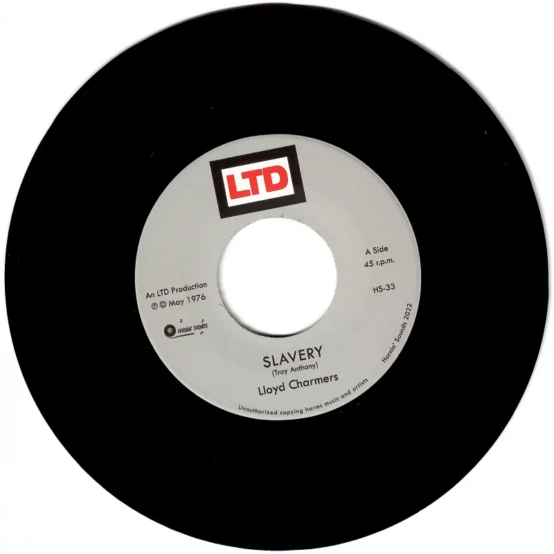 Lloyd Charmers & Charmers Dub People - Slavery / Dub Slave | Hornin' Sounds (HS-33) Lloyd Charmers & Charmers Dub People - Slavery / Dub Slave | Hornin' Sounds (HS-33)