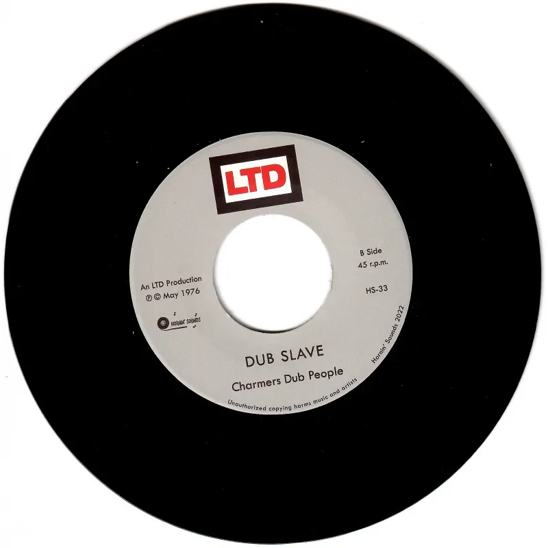Lloyd Charmers  &  Charmers Dub People - Slavery / Dub Slave | Hornin' Sounds (HS-33) - 2