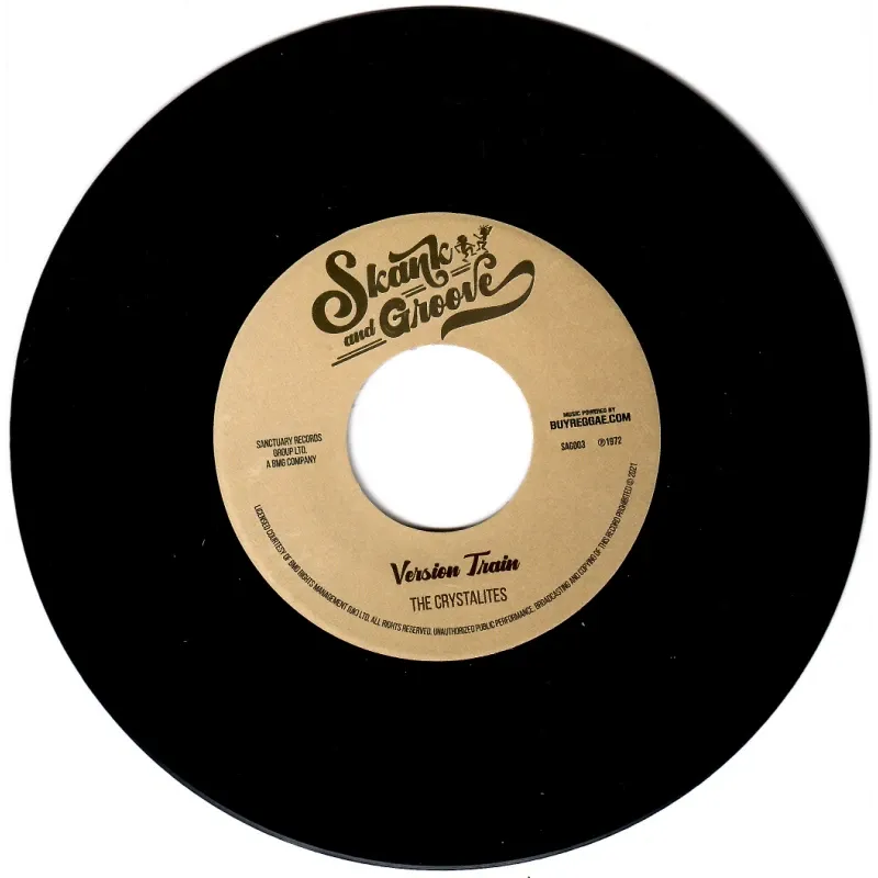 Scotty / The Crystalites - Clean Race / Version Train | Skank & Groove (SAG003) - 2