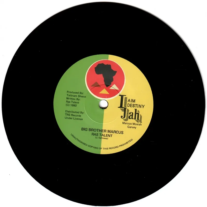 Ras Talent - Big Brother Marcus | I Aim I Destiny I Jah (TRS-RT-2)