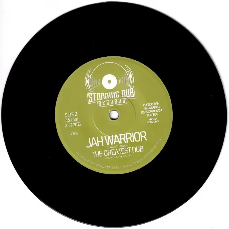 Jah Warrior - The Greatest Sound | Storming Dub Records (SDR76) - 2