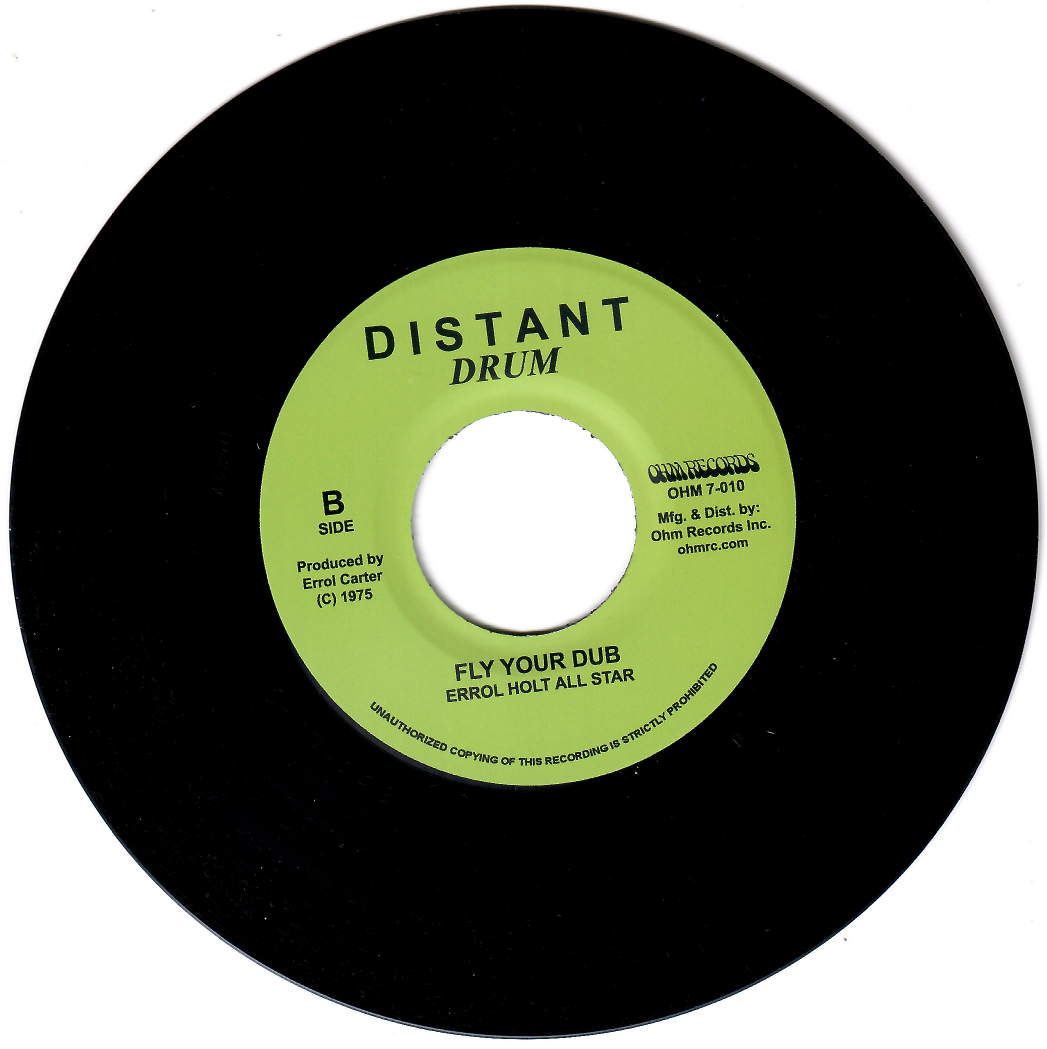 Errol "Flabba" Holt - Fly Your Dread | Ohm Records Inc. (OHM 7-010) - 2