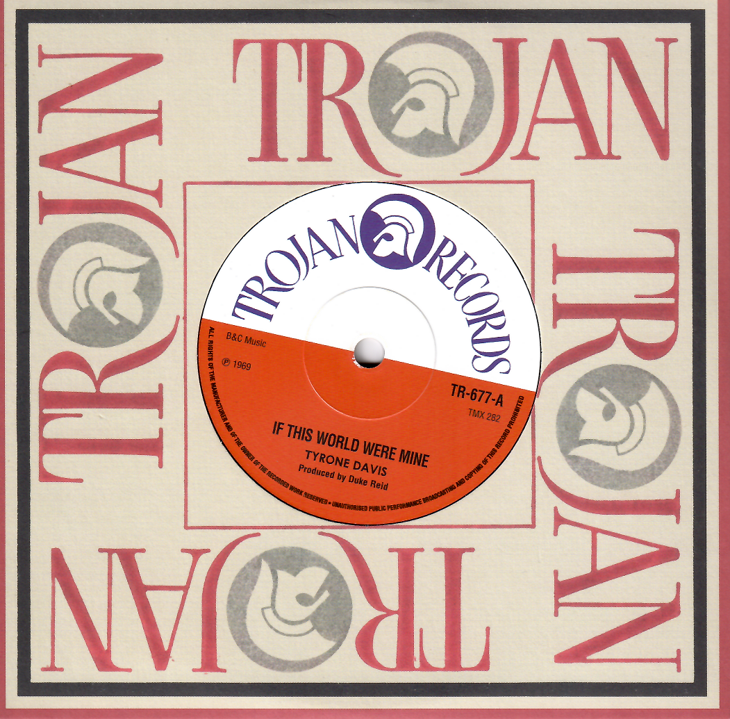Tyrone Evans - If This World Were Mine / You Done Me Wrong | Trojan Records (TR-677) - main Tyrone Evans - If This World Were Mine / You Done Me Wrong | Trojan Records (TR-677) - main