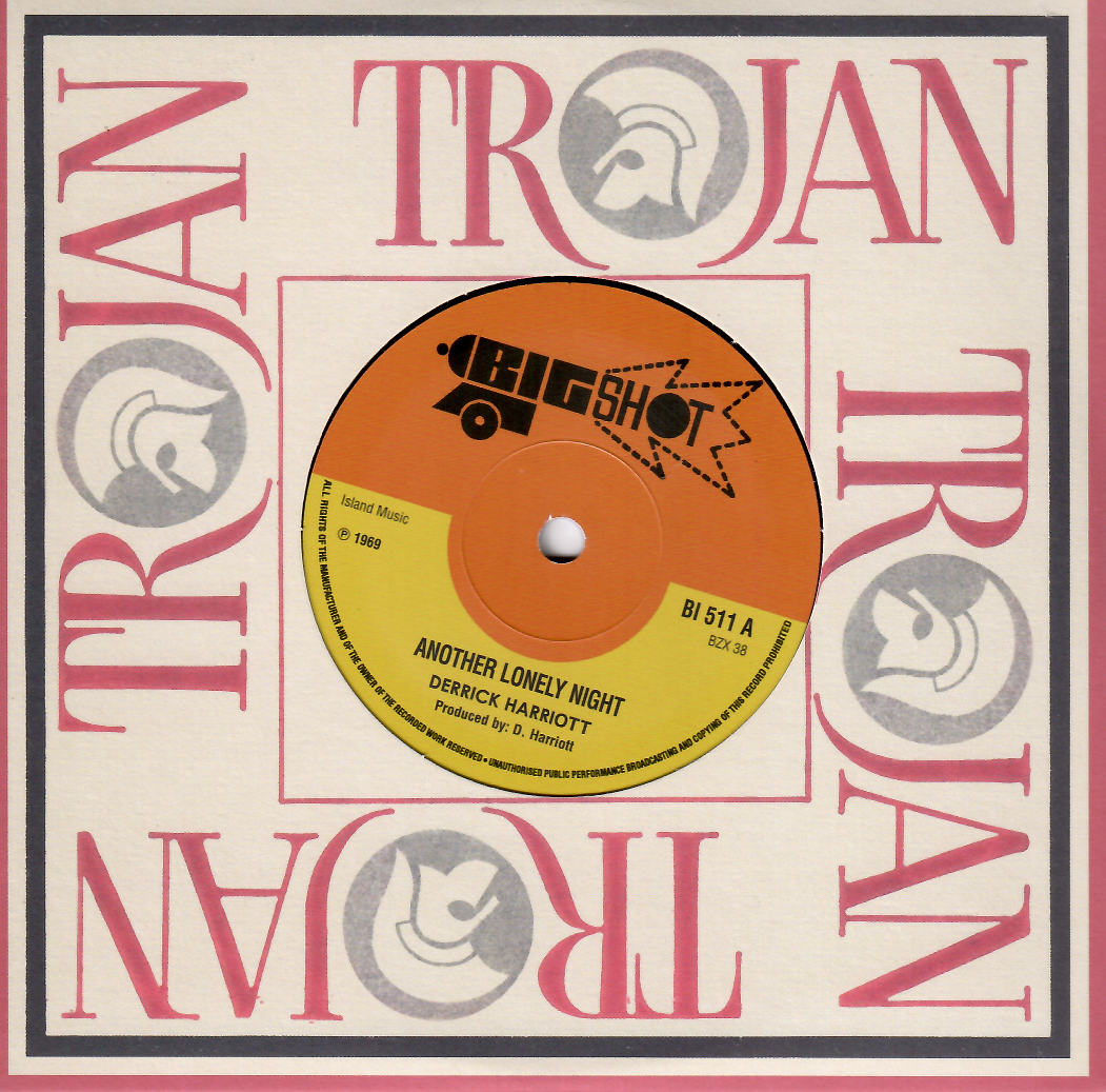 Derrick Harriott - Another Lonely Night | Big Shot (BI511A) - main