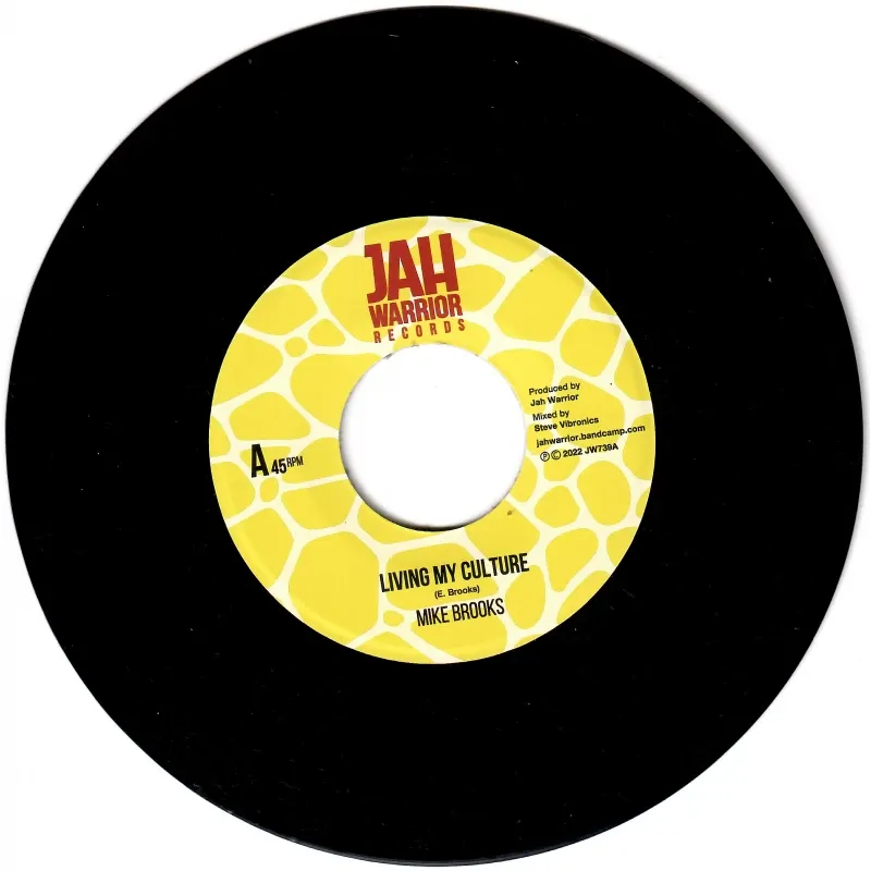 Mike Brooks - Living My Culture | Jah Warrior Records (JW739) - main