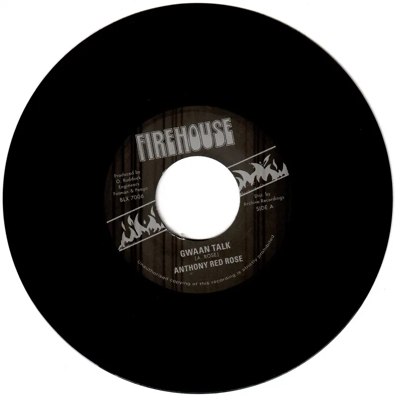 Anthony Red Rose - Gwaan Talk | Firehouse (BLX7006) - main