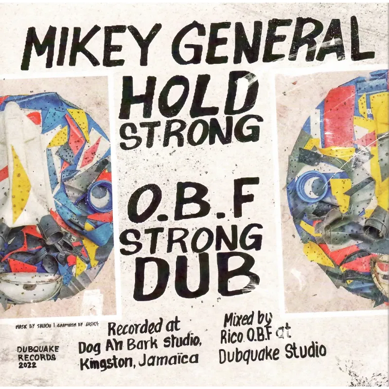 Mikey General - Hold Strong | Dubquake Records (DBQK706) - main Mikey General - Hold Strong | Dubquake Records (DBQK706) - main