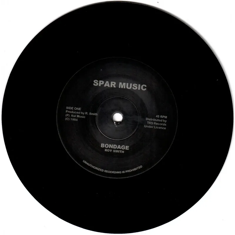 Roy Smith - Bondage | Spar Music (TRS-SM-1)