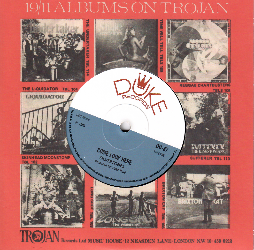 Don Drummond Jr. , The Silvertones - Everybody Bawlin' / Come Look Here | Duke Records (DU-37) - 2 Don Drummond Jr. , The Silvertones - Everybody Bawlin' / Come Look Here | Duke Records (DU-37) - 2