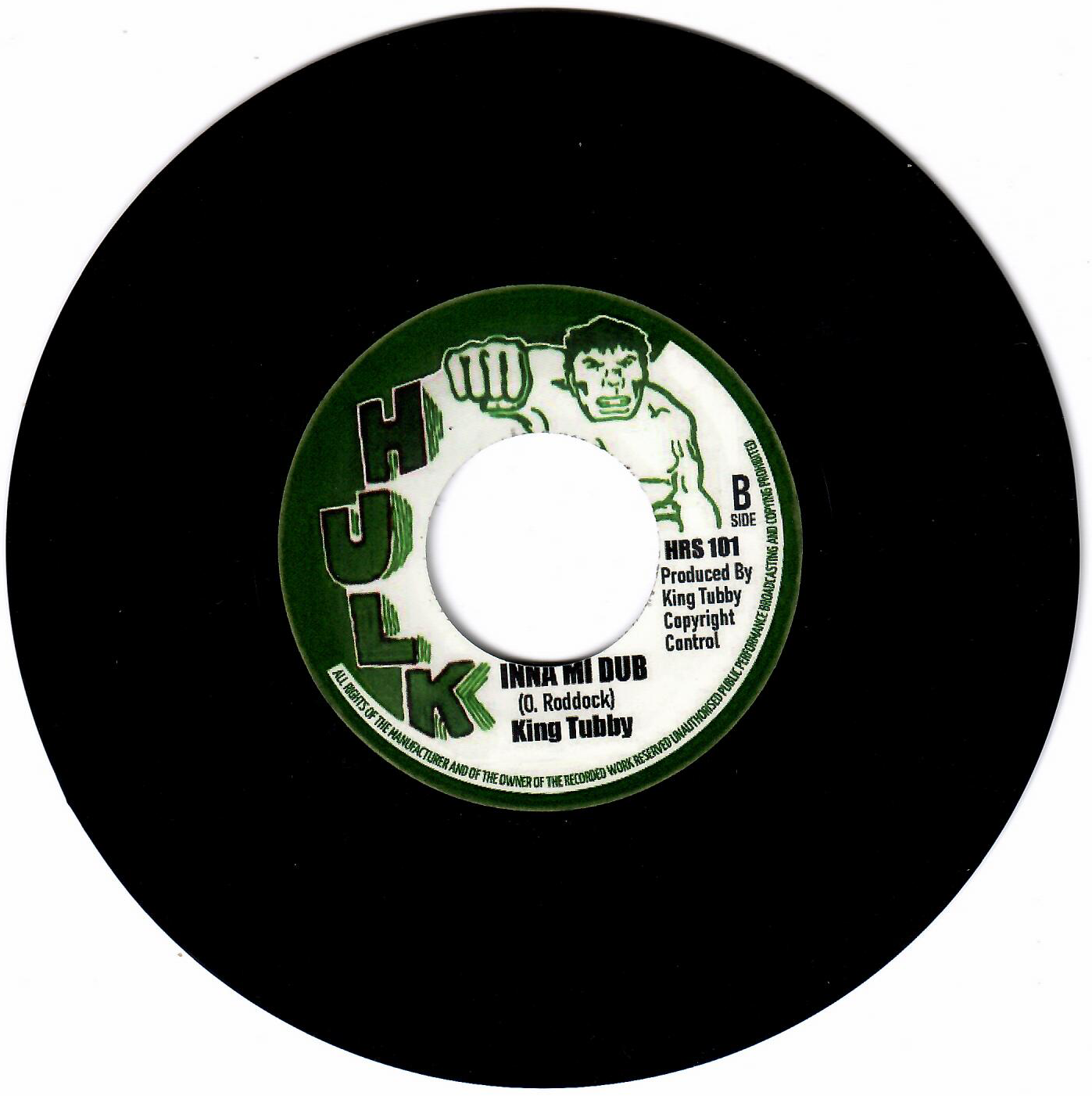 Freddie McKay / King Tubby - Inna Mi Yard | Hulk (HRS 101) - 2 Freddie McKay / King Tubby - Inna Mi Yard | Hulk (HRS 101) - 2