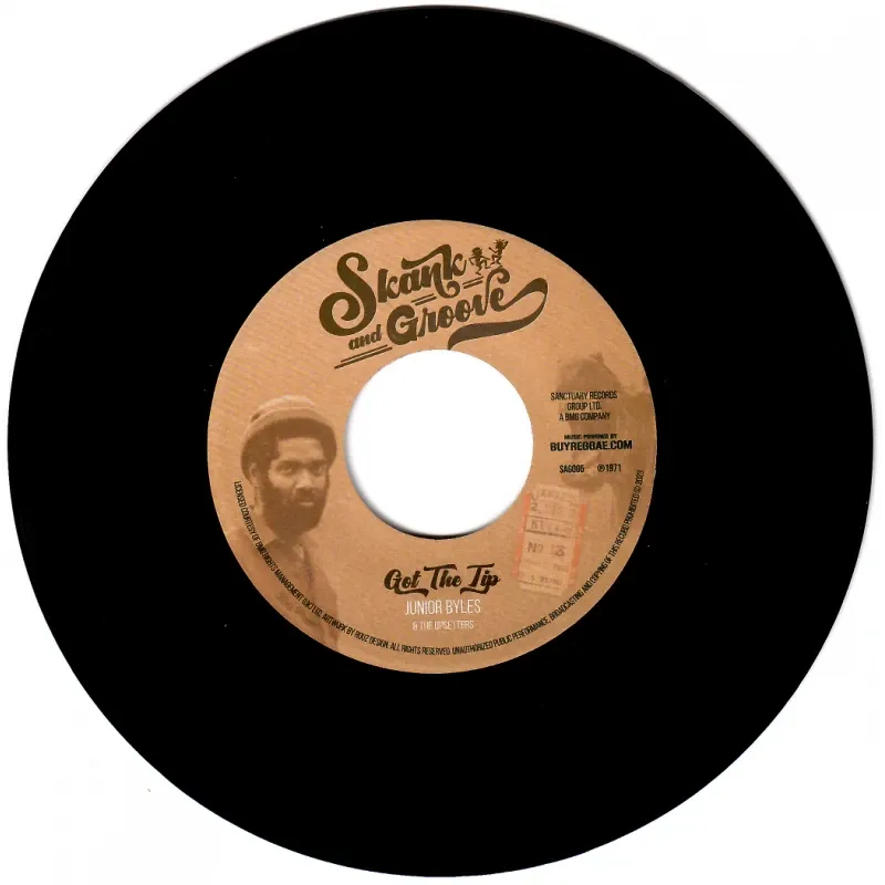 Junior Byles & The Upsetters - Got The Tip | Skank & Groove (SAG005)