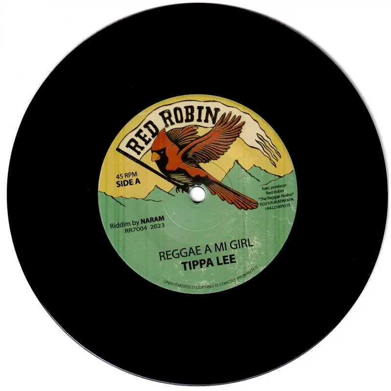 Tippa Lee - Reggae A Mi Girl | Red Robin (RR7004) - main