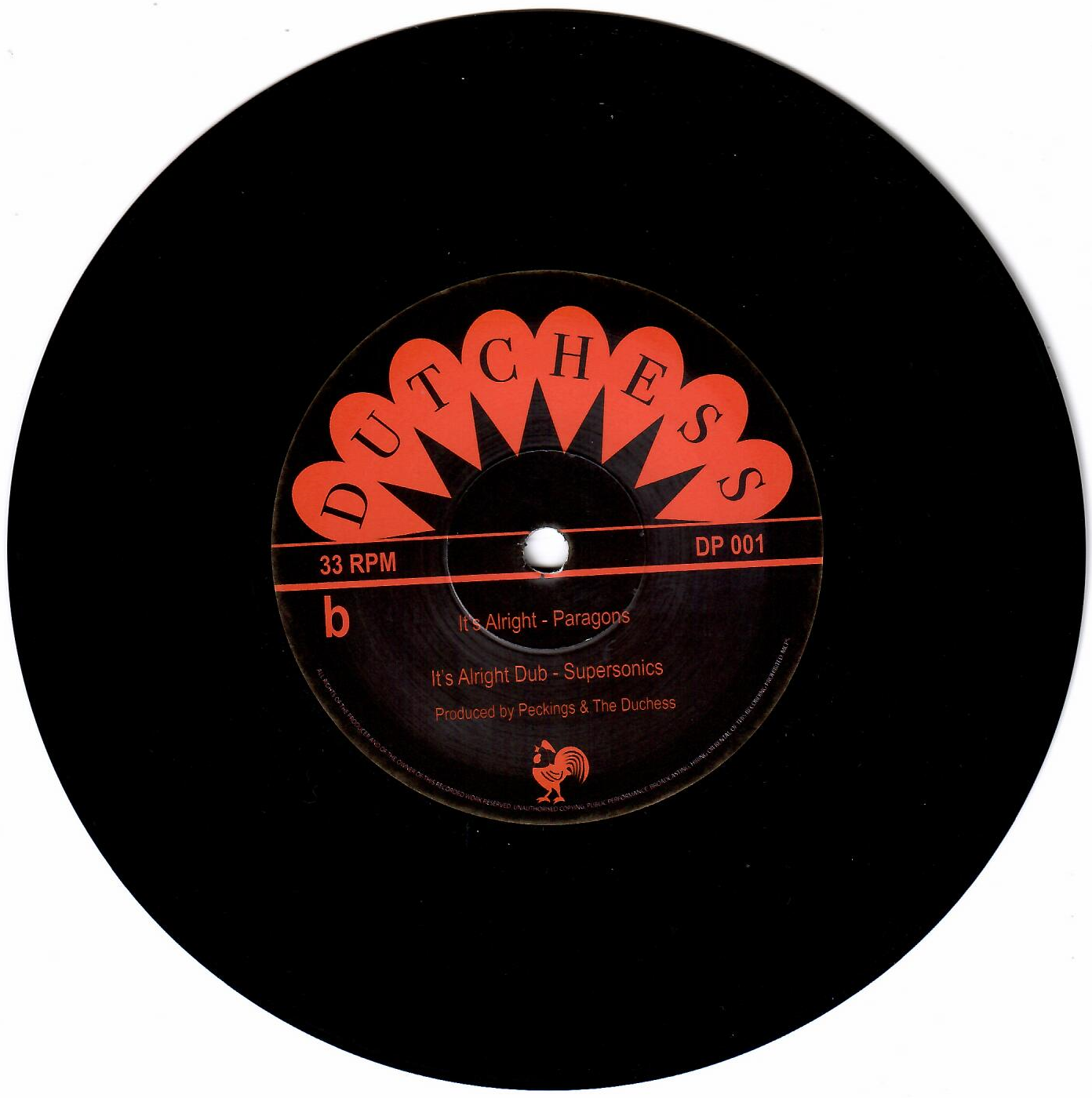 Don Evans - This World Was Mine / It's Alright | Dutchess (DP001) - 2 Don Evans - This World Was Mine / It's Alright | Dutchess (DP001) - 2