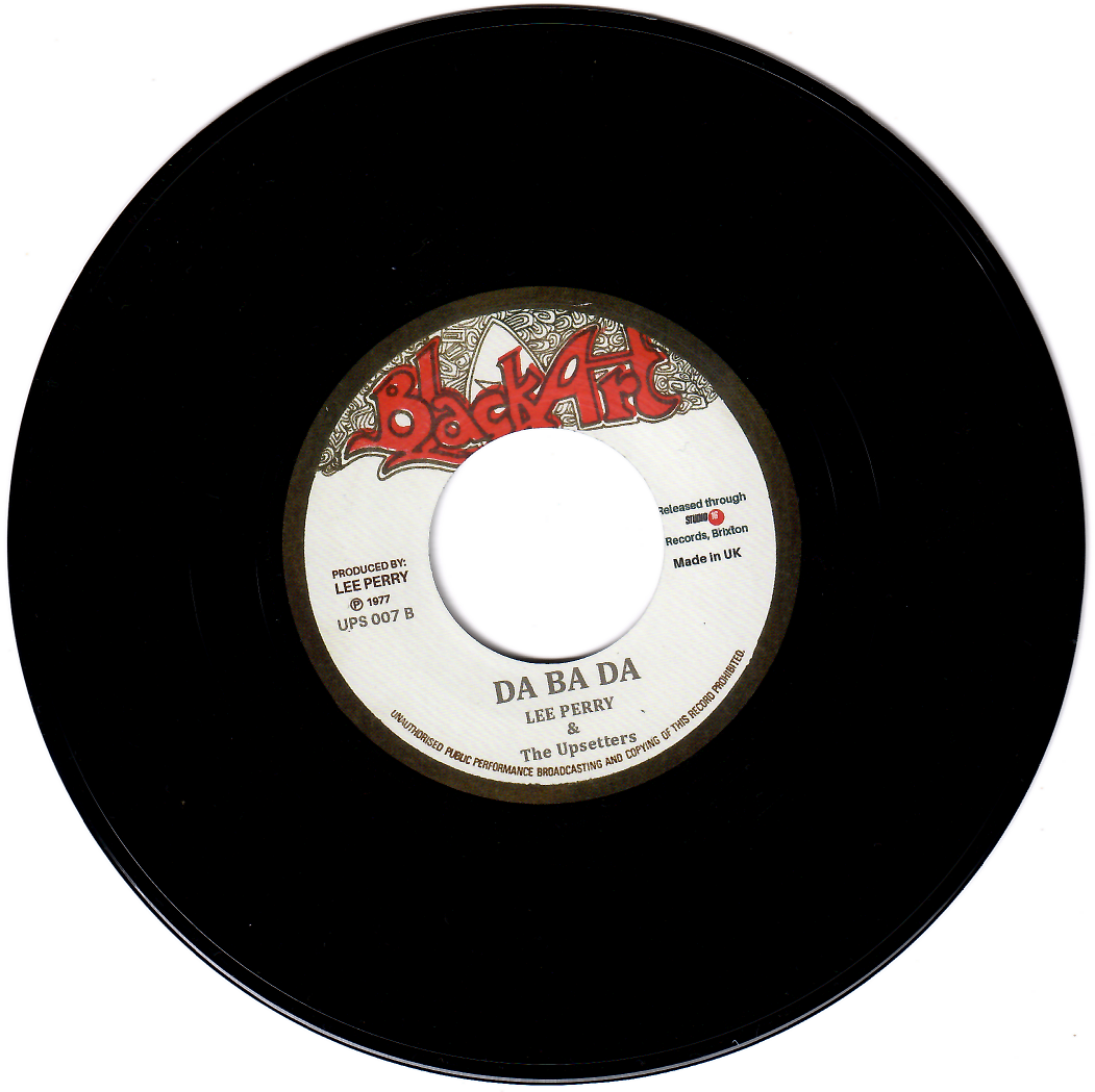 Lee Perry - Kiss Me Neck , Da Ba Da | Black Art (UPS 007) - 2