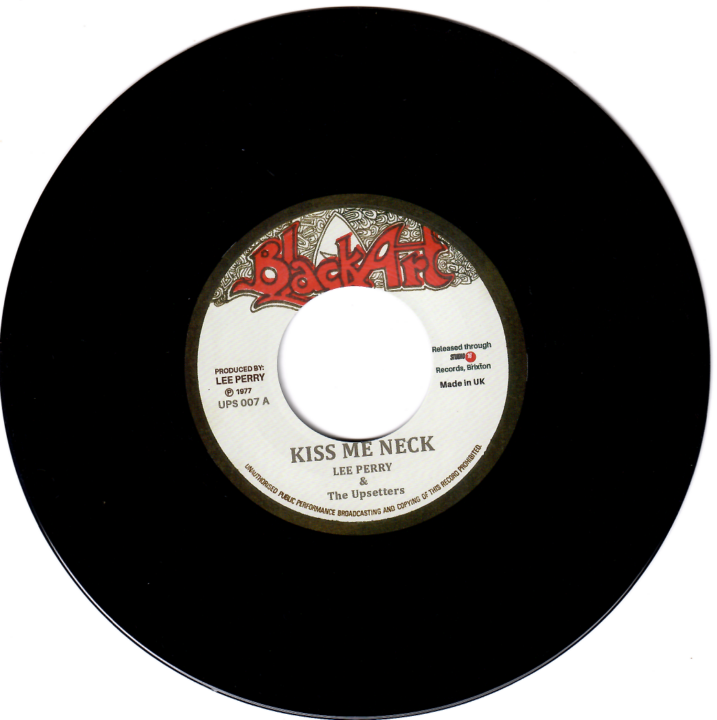 Lee Perry - Kiss Me Neck , Da Ba Da | Black Art (UPS 007) - main