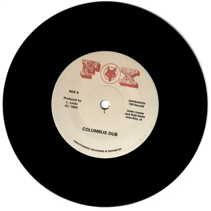 Ken Boothe - Christopher Columbus | Fox (TRS-JR-4) - 2