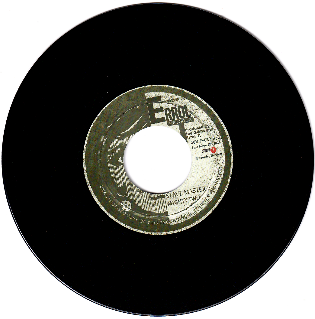 Horace Andy / The Mighty Two - Slave Driver / Slave Master | Errol T Records (JGM7-013) - 2 Horace Andy / The Mighty Two - Slave Driver / Slave Master | Errol T Records (JGM7-013) - 2