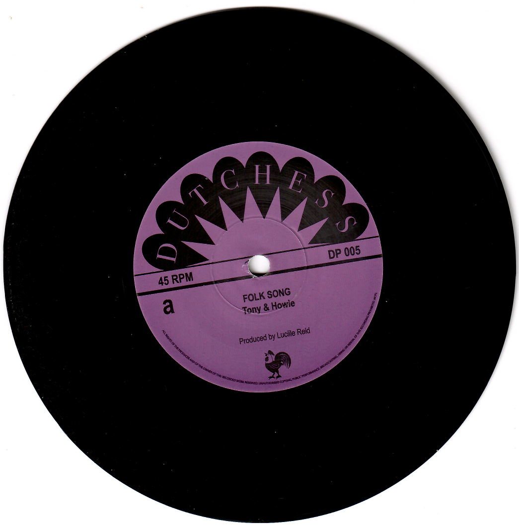 Tony & Howie - Folk Song | Dutchess (DP005) - main